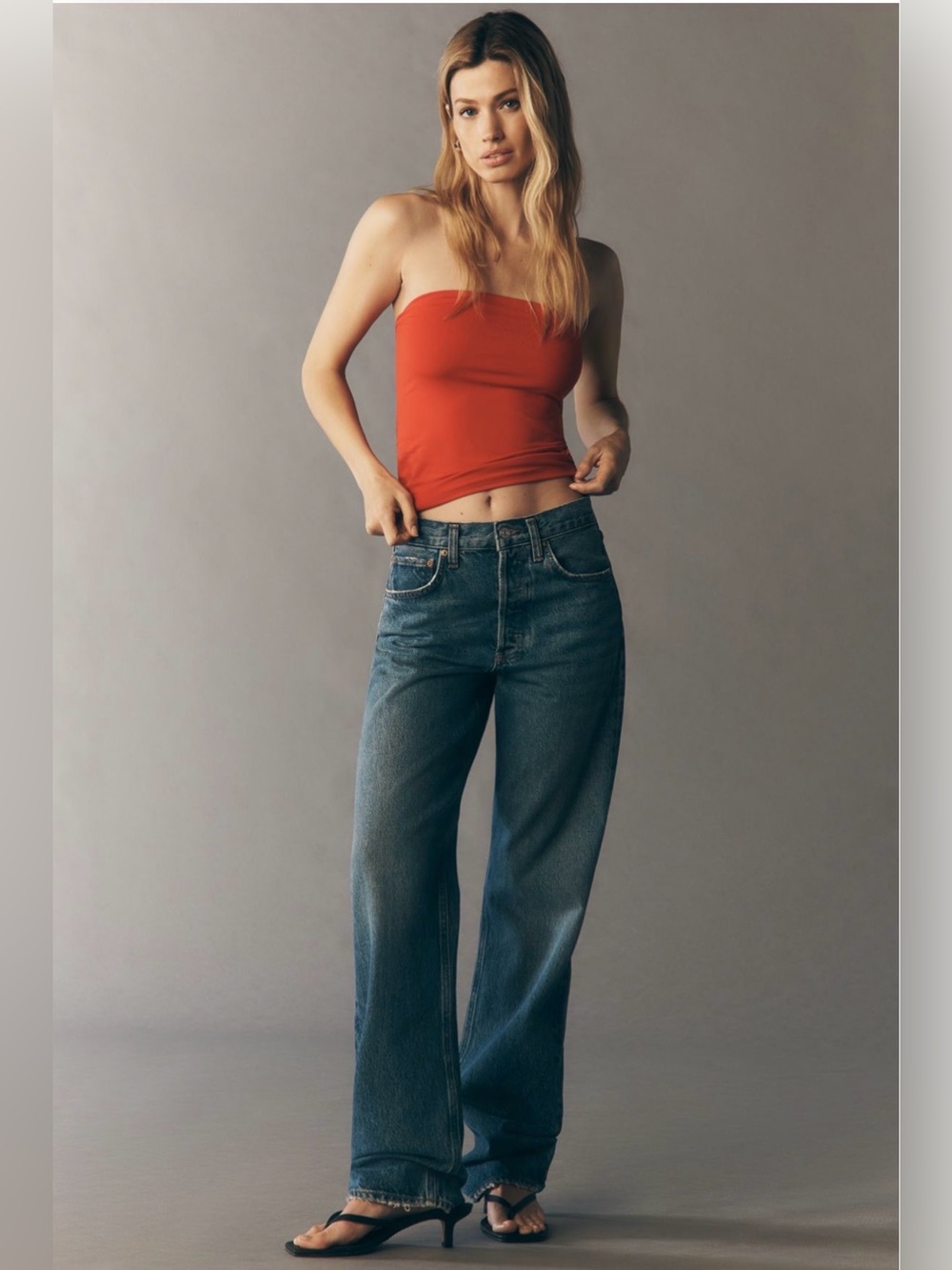 Anthropologie Pistola Lana High-Rise Wide-Leg Jeans SoHo